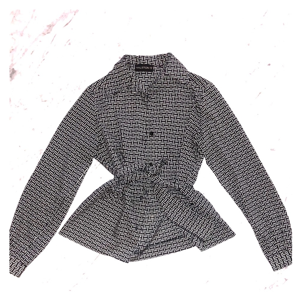 Halston Heritage “H” Blouse